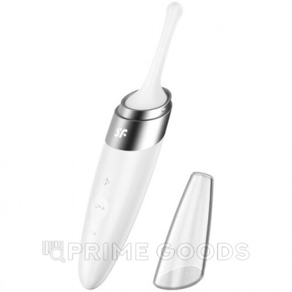 Мини-вибратор для точечной стимуляции Satisfyer Twirling Delight white от sex shop primegoods фото 7