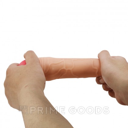 Реалистичная насадка на пенис Chane (18 см) телесная от sex shop primegoods фото 2