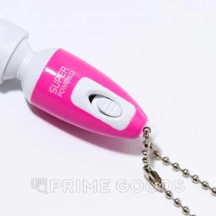 Вибратор - брелок розовый (5х2,5 см.) от sex shop primegoods фото 2