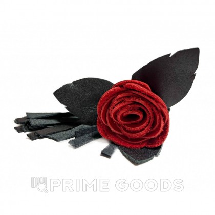 Плеть красная роза с кожаными хвостами от sex shop primegoods фото 2