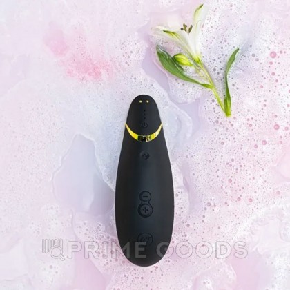 Бесконтактный клиторальный стимулятор Womanizer Premium 2 черный от sex shop primegoods фото 8