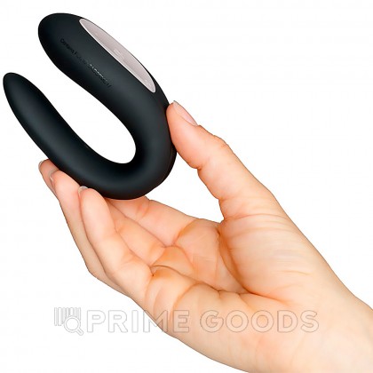Вибратор для пар Satisfyer Partner Double Joy (черный) от sex shop primegoods фото 9