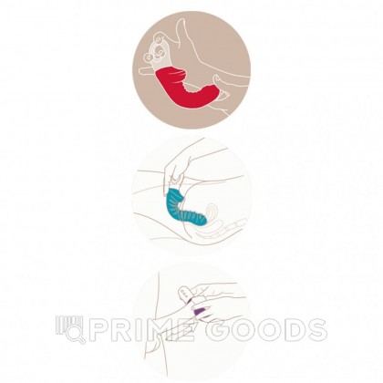 Вибратор точки G TIGER от Fun Factory (синий) от sex shop primegoods фото 3