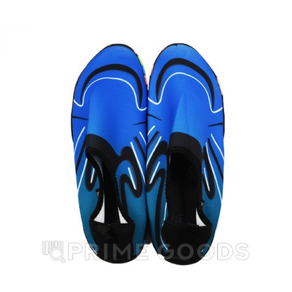 Аквашузы Black&white stripes синие (46) от sex shop primegoods фото 4