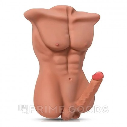 Спортивное мужское тело с фаллоимитатором (8,5 кг.) от sex shop primegoods
