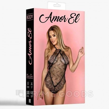 Боди эротический кружевной Amor El Siero S/M от sex shop primegoods фото 2
