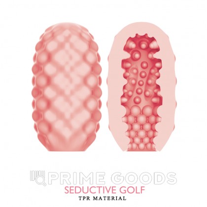 Двухсторонний мастурбатор Seductive golf от sex shop primegoods фото 4