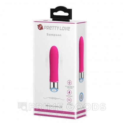 Мини вибратор Sampson (12,4 см) от sex shop primegoods фото 2