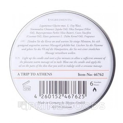 PETITS JOUJOUX Массажная свеча ATHENS мускус и пачули 33 гр. от sex shop primegoods фото 8