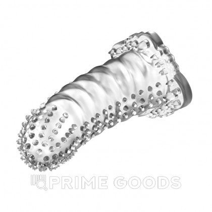 Насадка на член, прозрачная (13×4,5 см) от sex shop primegoods фото 4