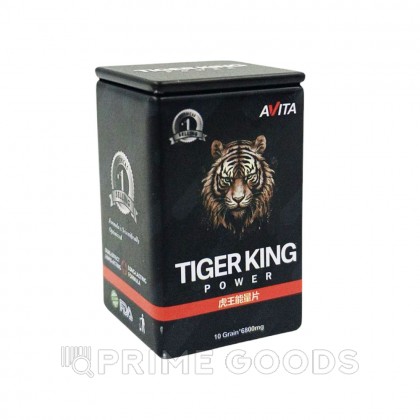 Возбуждющее средство для мужчин Tiger King (10 таблеток) от sex shop primegoods фото 2
