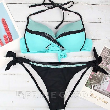 Купальник Glitter Push Up Green (S) от sex shop primegoods фото 5