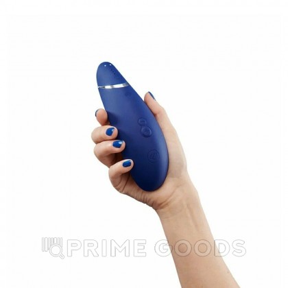 Бесконтактный клиторальный стимулятор Womanizer Premium 2 Blueberry от sex shop primegoods фото 17
