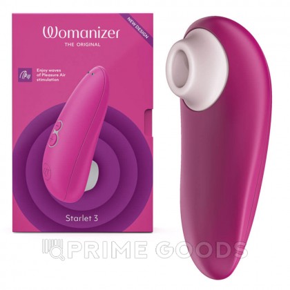 Бесконтактный клиторальный стимулятор W-Starlet 3, розовый от sex shop primegoods
