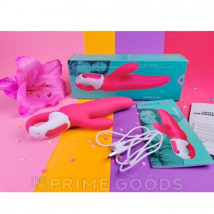 Вибратор-кролик Satisfyer Vibes - Mr. Rabbit, 22 см от sex shop primegoods фото 11
