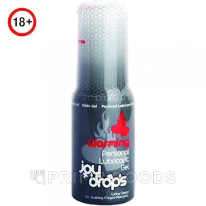 JOYDROPS Разогревающая смазка 50 мл от sex shop primegoods