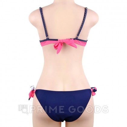 Купальник тройка Pink Stripe (M) от sex shop primegoods фото 7