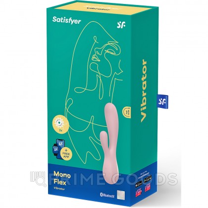 Вибратор Satisfyer Mono Flex (розовый) от sex shop primegoods фото 4