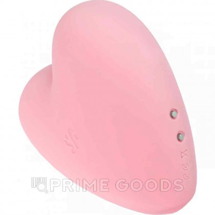 Вакуумный стимулятор Cutie Heart light Satisfyer розовый от sex shop primegoods фото 8