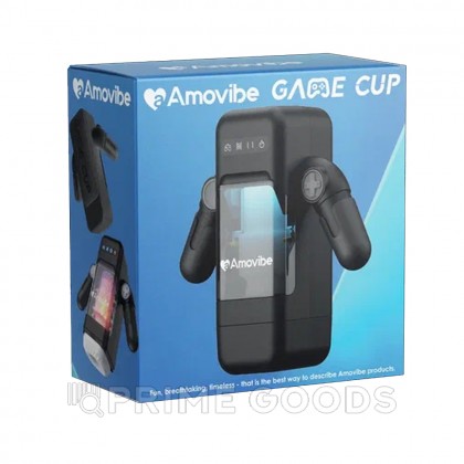 Инновационный робот-мастурбатор Game Cup (чёрный) от Amovibe от sex shop primegoods фото 17