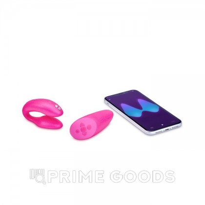 Вибратор для пар WE-VIBE Chorus (розовый-cosmic) от sex shop primegoods фото 5