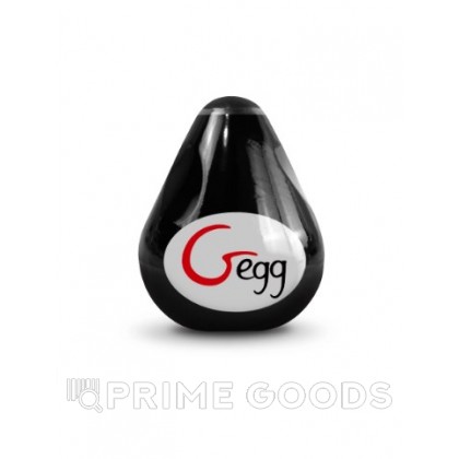 Gvibe Gegg Black - мастурбатор яйцо, 6.5х5 см (черный) от sex shop primegoods фото 6