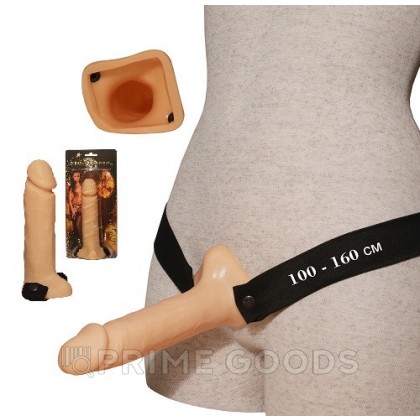 Страпон с полостью XXL №2 от sex shop primegoods