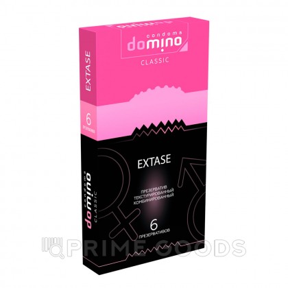 Презервативы DOMINO CLASSIC Extase, текстурированные, 6 шт от sex shop primegoods фото 2