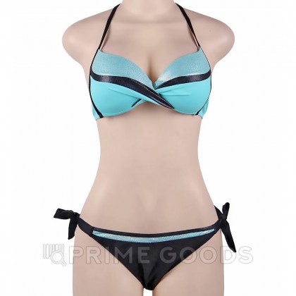Купальник Glitter Push Up Green (S) от sex shop primegoods фото 2