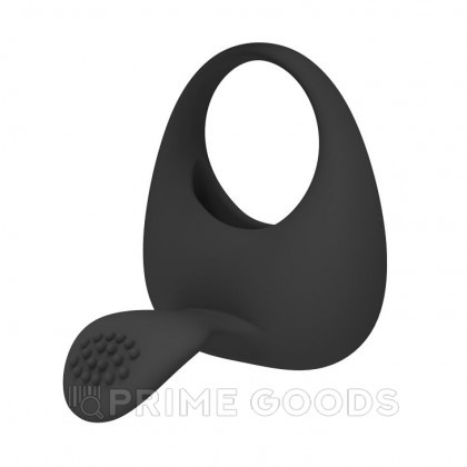 Эрекционное виброкольцо с дополнительной стимуляцией от sex shop primegoods фото 3