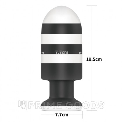 Анальный плаг X-Missioner (19,5*7,7) от sex shop primegoods фото 5