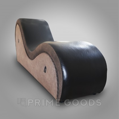 Диван-софа тантра с креплениями для наручников (бежевый) от sex shop primegoods фото 3