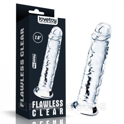 Фаллоимитатор Flawless Clear (18*3,5 см) от sex shop primegoods