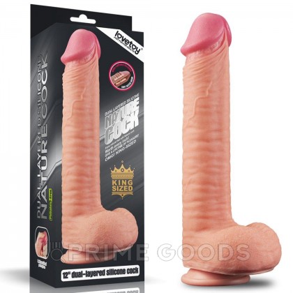 Фаллоимитатор Lovetoy Гигант (30,5×5,3 см) с двойной плотностью от sex shop primegoods