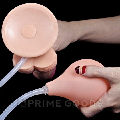 Фаллоимитатор Lovetoy (23×4,4 см) с имитацией эякуляции от sex shop primegoods фото 3