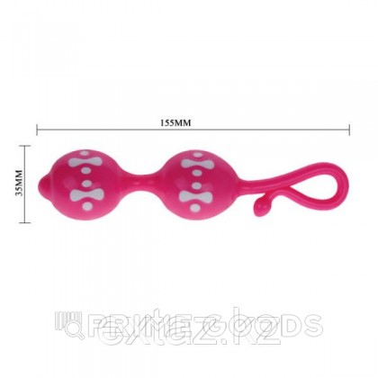 Вагинальные шарики, мед. силикон, 17 см х 3,5 см от sex shop primegoods фото 4