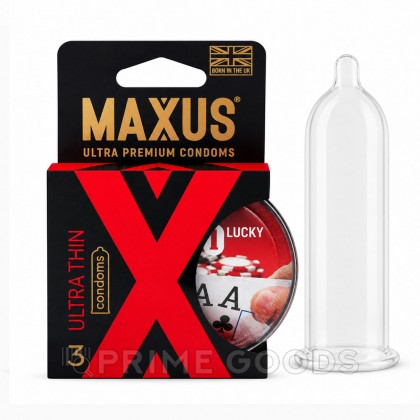 Презервативы MAXUS X-Edition AIR Ultra thin, ультратонкие, 3 шт от sex shop primegoods
