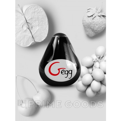 Gvibe Gegg Black - мастурбатор яйцо, 6.5х5 см (черный) от sex shop primegoods фото 10