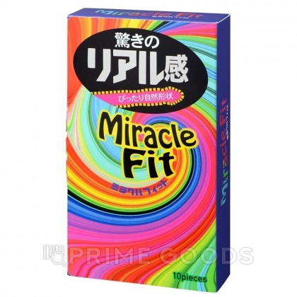 Презервативы SAGAMI Miracle Fit 10 шт. (анатомическая форма) от sex shop primegoods