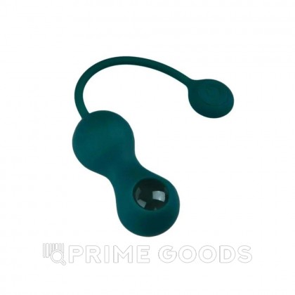Тренажер Кегеля Magic Motion Crystal Duo темно-зеленый от sex shop primegoods фото 6