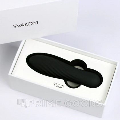 Вибропуля Tulip черная от SVAKOM от sex shop primegoods фото 3