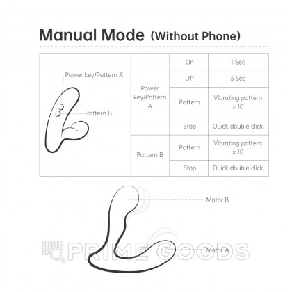 Массажёр простаты Magic Motion Solstice X, управление через приложение от sex shop primegoods фото 4