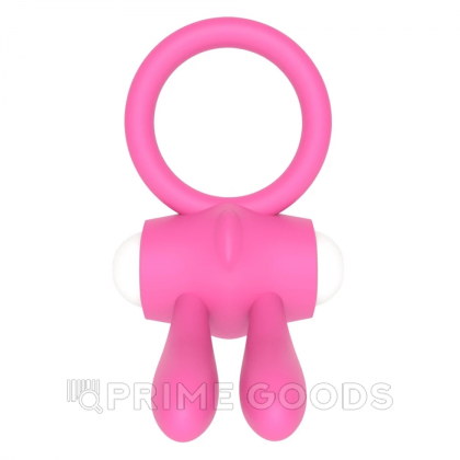 Эрекционное виброкольцо Power Rabbit clit cockring (розовое) от sex shop primegoods фото 7