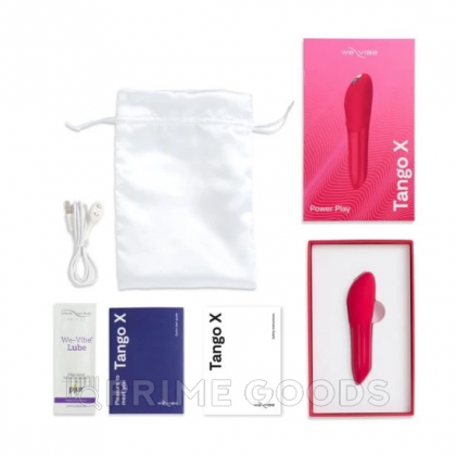 WE-VIBE Вибратор Tango X вишнёвый от sex shop primegoods фото 8