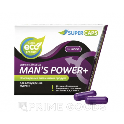 Средство возбуждающее Man's Power plus 10 капс. от sex shop primegoods
