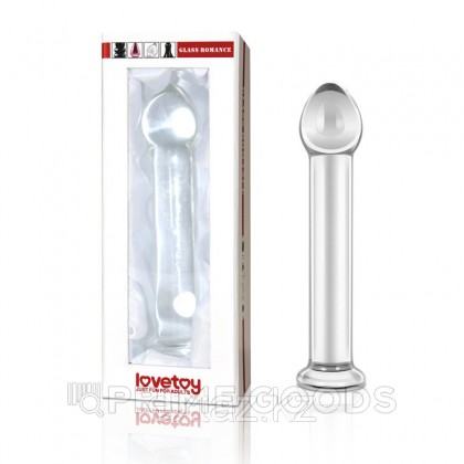 Стеклянный фаллоимитатор Lovetoy Glass Romance (16×3,5 см) от sex shop primegoods
