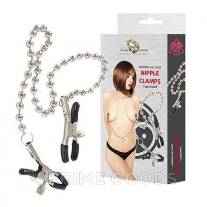 Зажим на соски (шарики) от sex shop primegoods