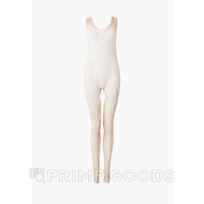 Боди-комбинезон бежевый с разрезами на бедрах (Impulse) (S-L) от sex shop primegoods фото 4