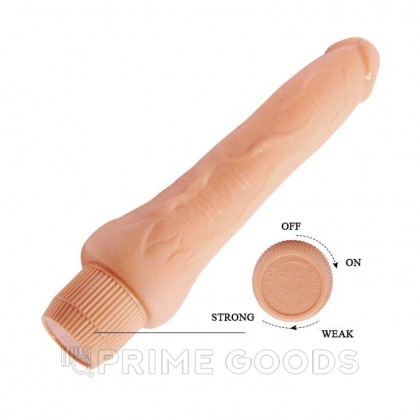 Вибратор-реалистик Barbara (25×4 см) от sex shop primegoods фото 5