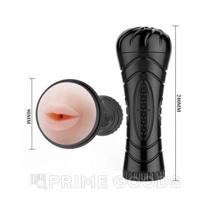 Мастурбатор в тубе в виде рта Baby Pussy от sex shop primegoods фото 5